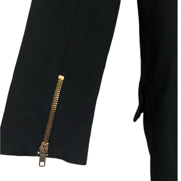 Anne Klein Dress Gold Button Career Black Size 4 - Picture 7 of 8